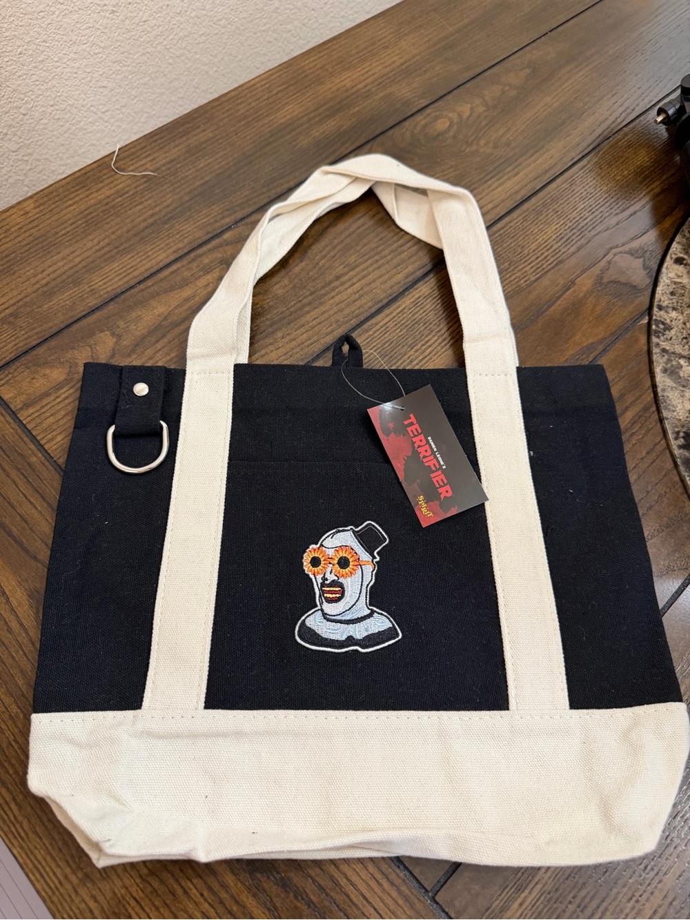 Art the Clown Canvas Tote Bag